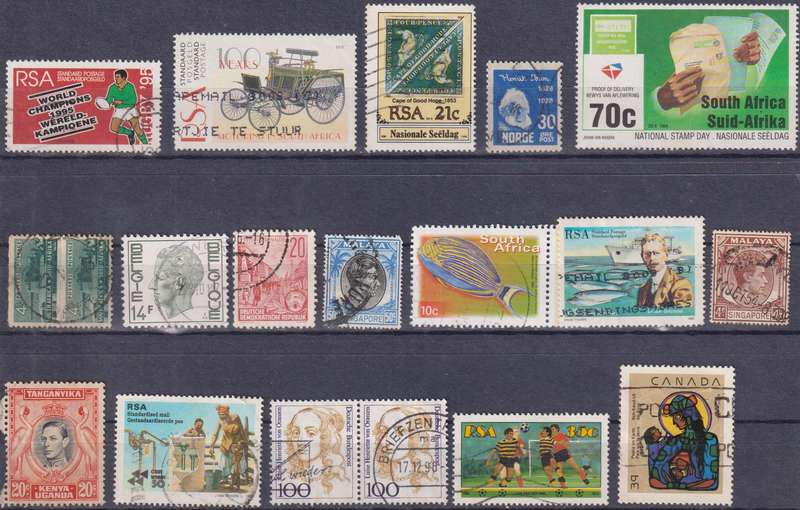 Stamp Mix World Card