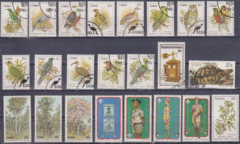 Stamps Mix World Card