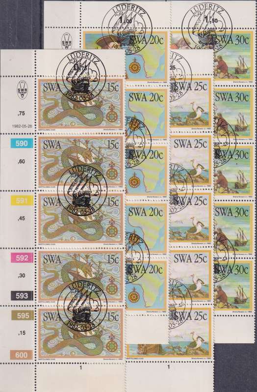 Stamps SWA 1982 Bartholomeo Diaz