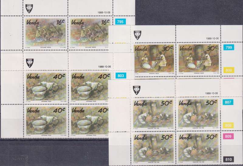 Stamps Venda 1988 Art