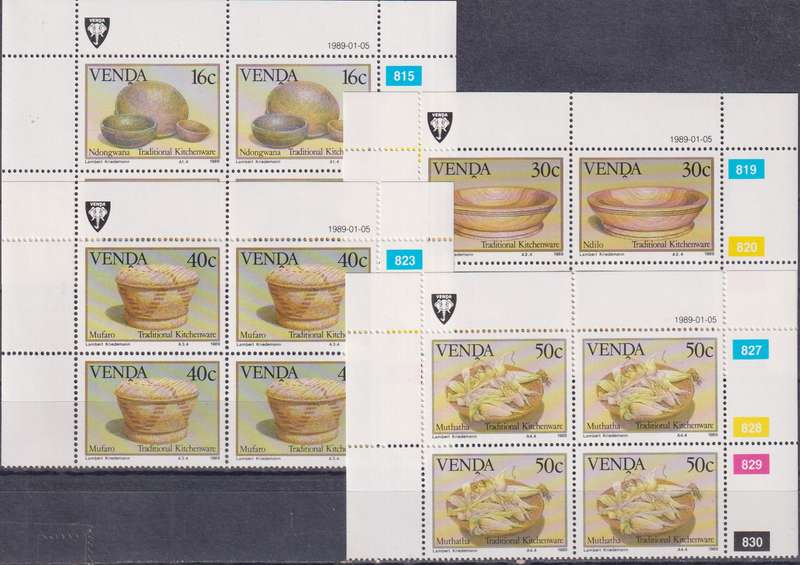 Stamps Venda 1989 Traditional Kitchenware