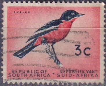 Stamps RSA 1961 Definitive Issue - No watermark