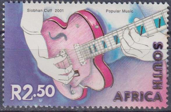 Stamps RSA 2001 Musical Instruments