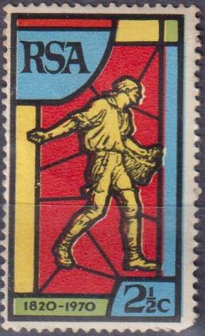 Stamps RSA 1970 The 150th Anniversary of Bible Society of South Africa