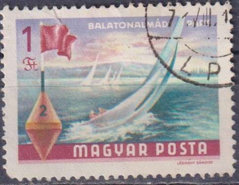 Stamps Hungary 1968 Lake Balaton