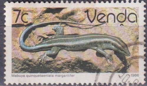 Stamp Thematic Reptiles