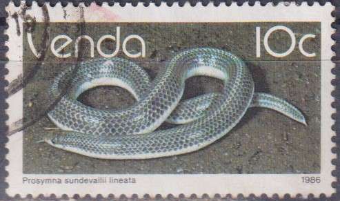 Stamp Thematic Reptiles