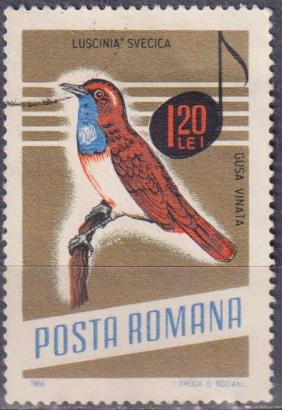Stamp Thematic Birds