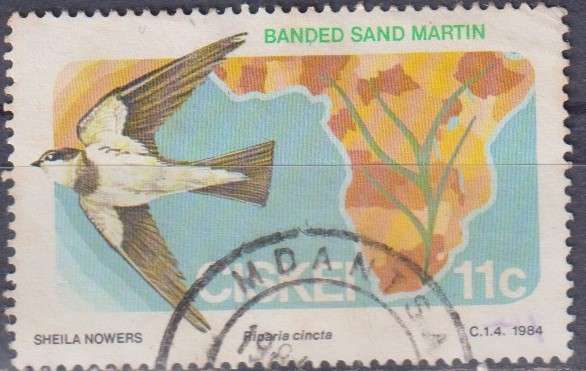 Stamp Thematic Birds