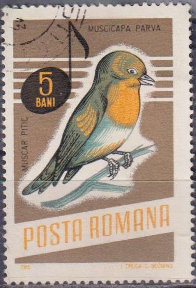 Stamp Thematic Birds