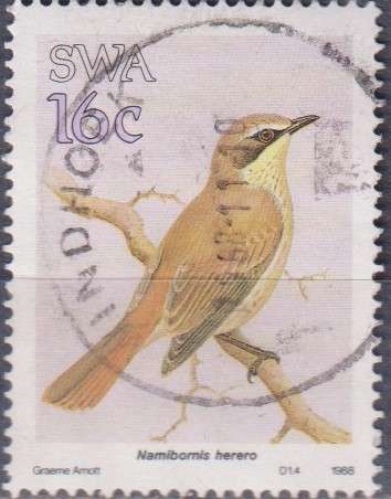 Stamp Thematic Birds