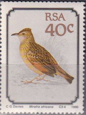 Stamp Thematic Birds