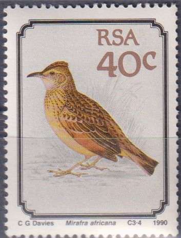 Stamp Thematic Birds