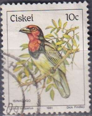 Stamp Thematic Birds