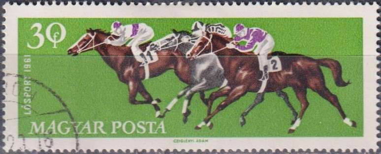 Stamp Thematic Horses