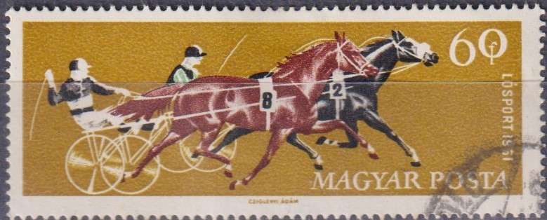 Stamp Thematic Horses