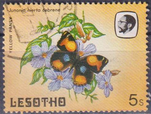 Stamp Thematic Butterfly