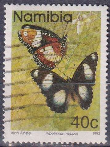 Stamp Thematic Butterfly