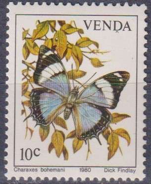 Stamp Thematic Butterfly