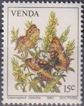 Stamp Thematic Butterfly