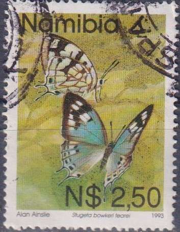 Stamp Thematic Butterfly