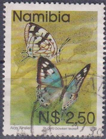 Stamp Thematic Butterfly