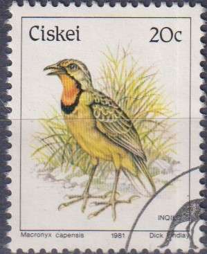 Stamp Thematic Birds