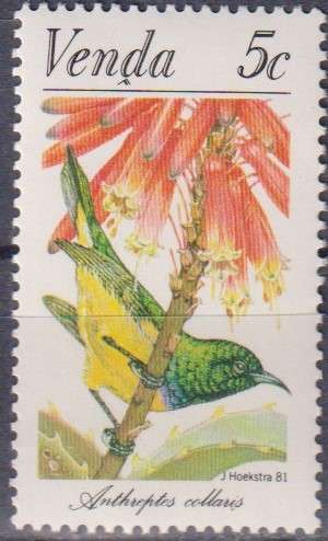 Stamp Thematic Birds
