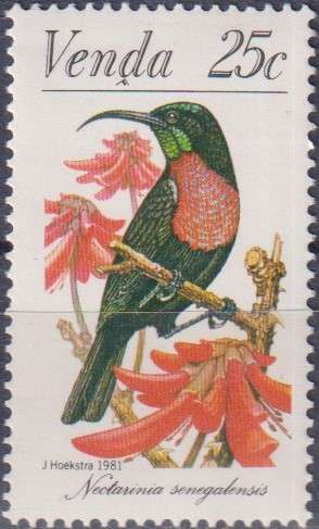 Stamp Thematic Birds