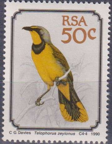 Stamp Thematic Birds