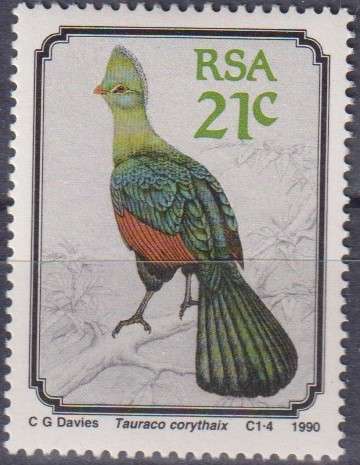 Stamp Thematic Birds