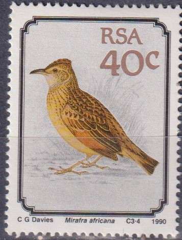 Stamp Thematic Birds
