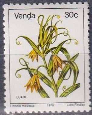 Stamp Thematic Flowers