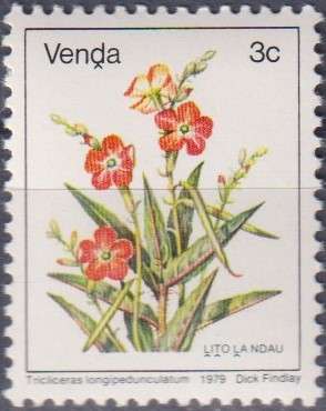 Stamp Thematic Flowers