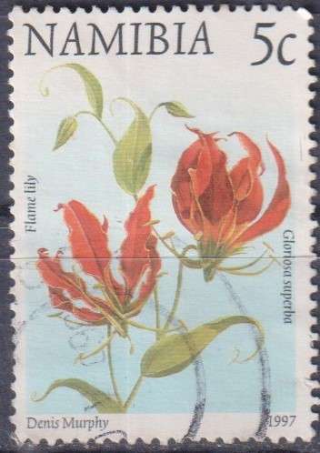 Stamp Thematic Flowers