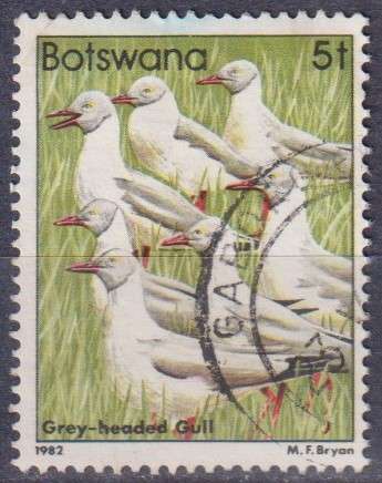 Stamps Botswana 1982 Birds