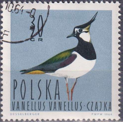 Stamps Thematic Birds Poland
