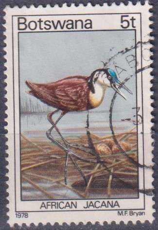 Stamps Botswana 1978 Birds