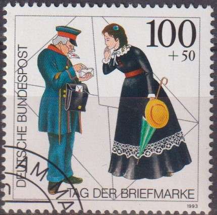 Stamps Germany 1993 The Day of Stamps