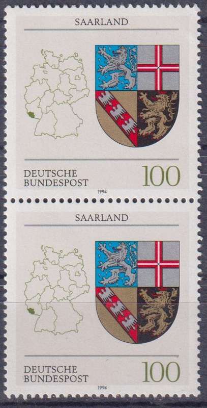 Stamps Germany 1994 German Constituent States