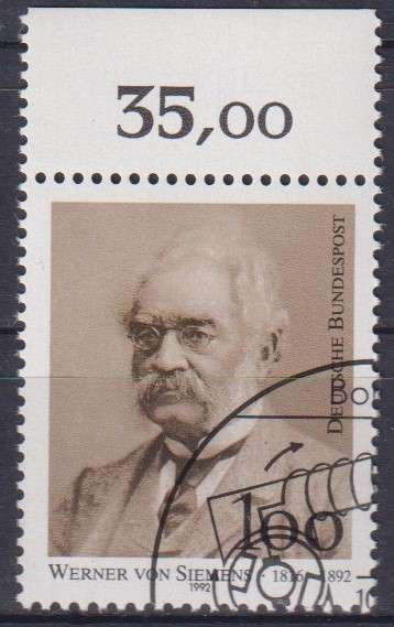 Stamps Germany 1992 The 250th Anniversary of Gebhard Leberecht von Blücher, Marshal