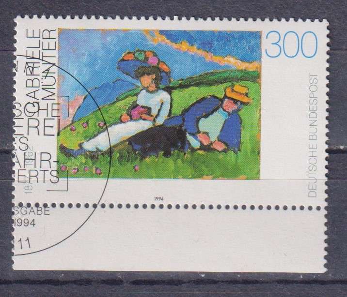 Stamps Germany 1994 German Paintings of the 20th Century