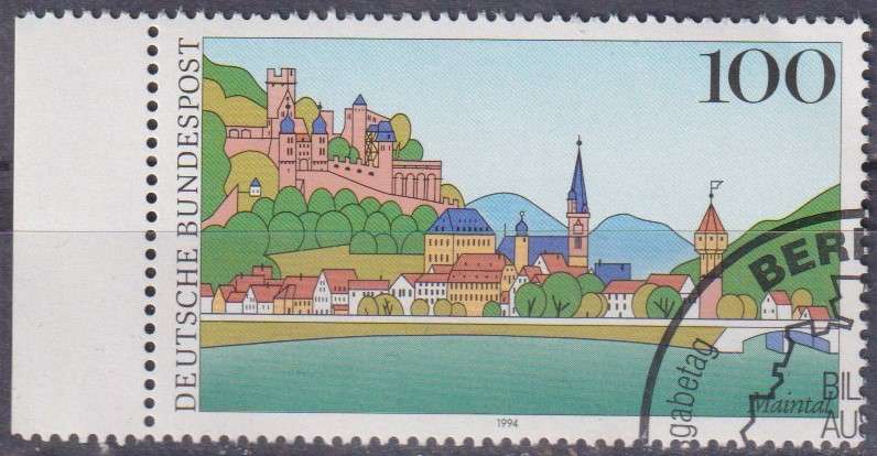 Stamps Germany 1994 Landscapes