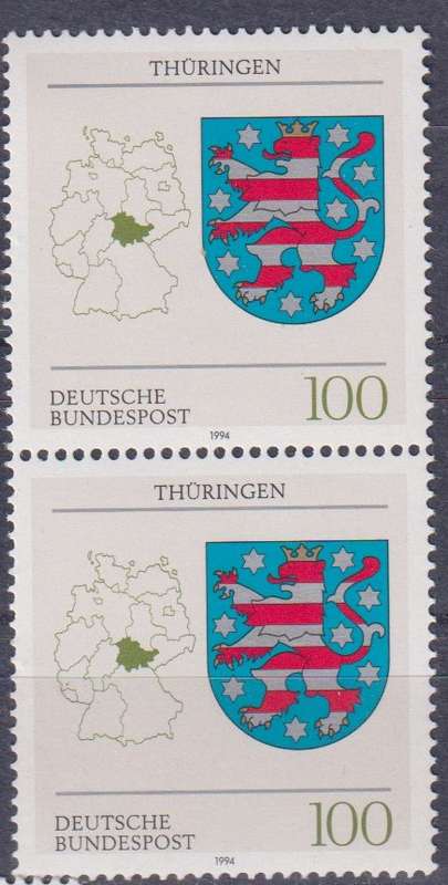 Stamps Germany 1994 German Constituent States