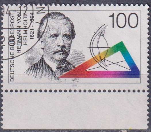 Stamps Germany 1994 The 100th Anniversary of the Birth of Hermann von Helmholtz, Scientist