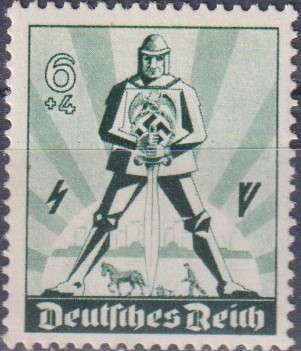 Stamps German Reich 1940 May 1st M