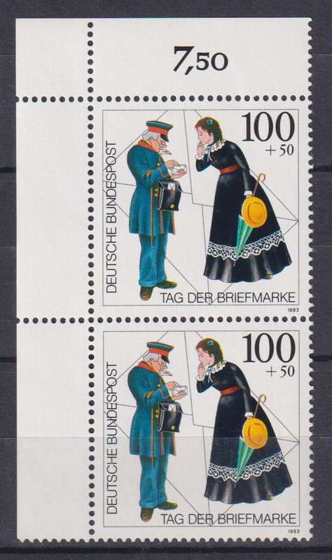 Stamps Germany 1993 The Day of Stamps