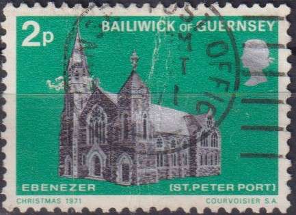 Stamps Thematic Architecture ULH Bailiwick of Guernsey