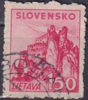 Stamps Thematic Architecture ULH Slovakia