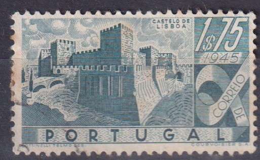 Stamps Portugal 1946 Portuguese Castles MLH